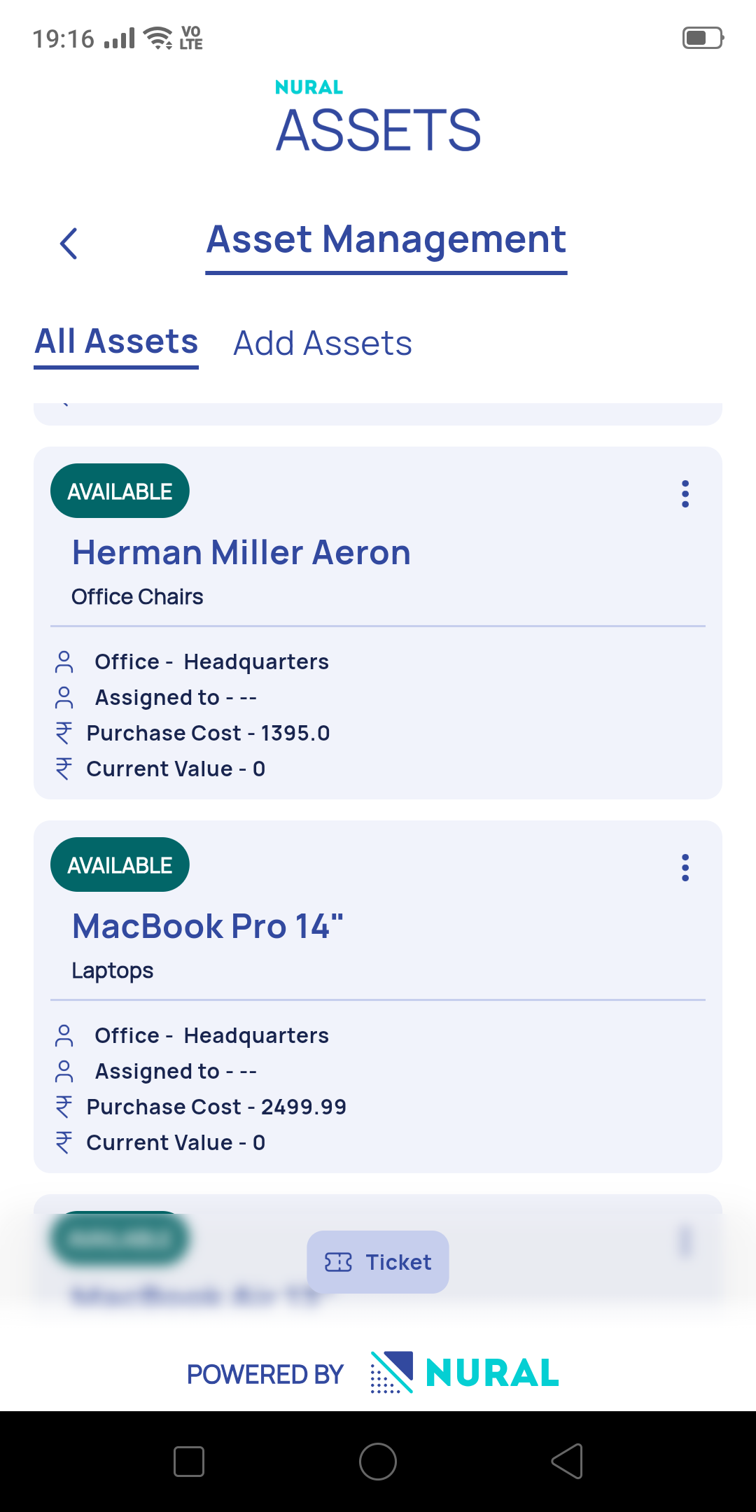 Mobile Assets