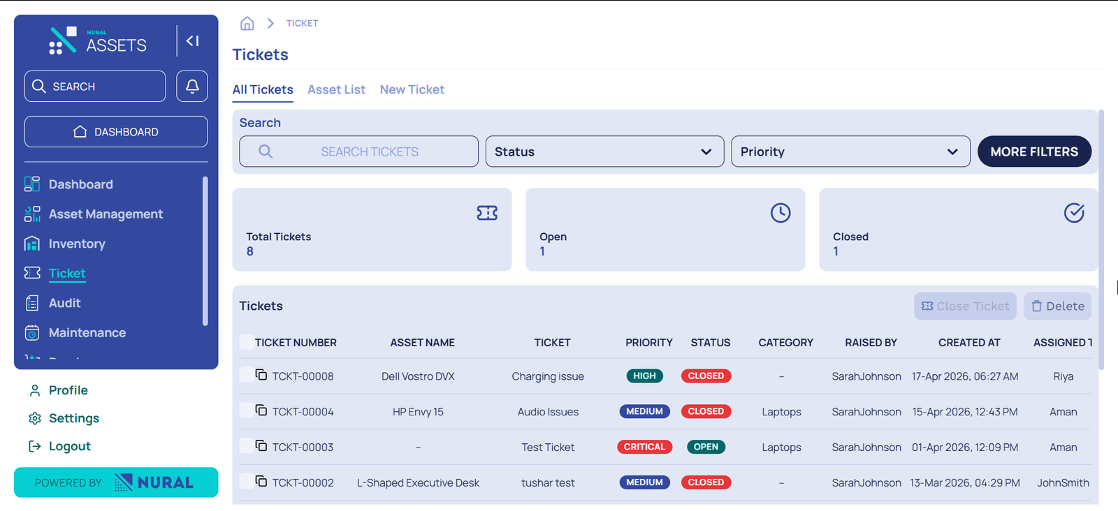 Tickets