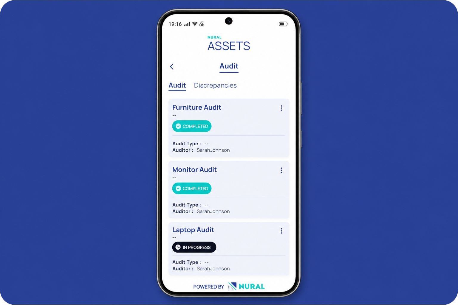 Audit on mobile